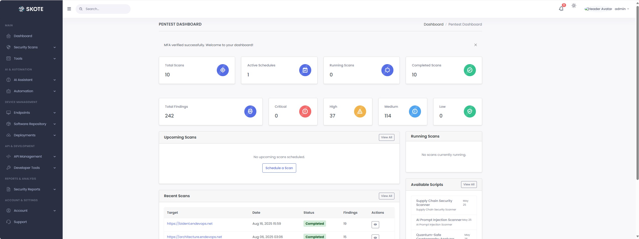 Bident - Cybersecurity Platform
